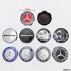 New4 Pièces/ensemble 75mm Capuchons De Moyeu De Roue De Voiture Pour Mercedes Benz AMG Emblème GLA200 W203 W204 W205 W209 W210 W