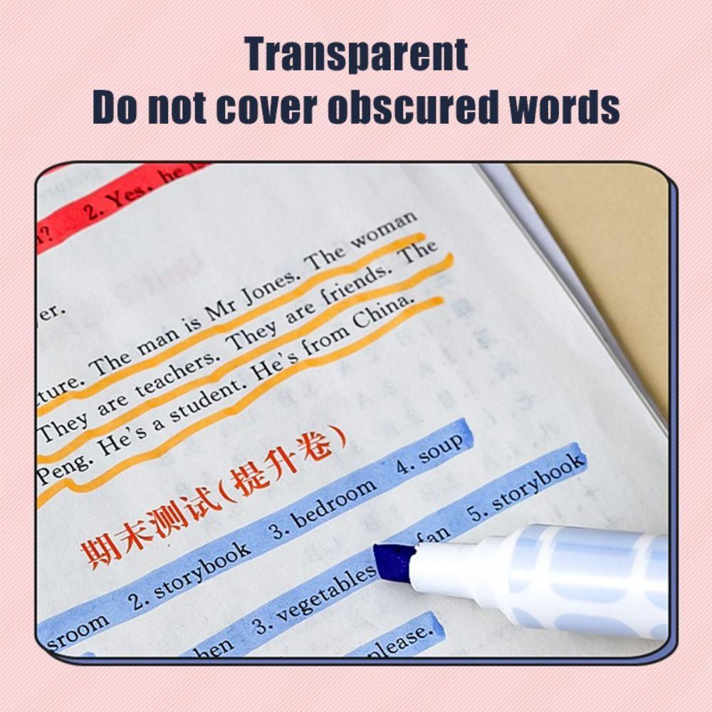 Double-ended Magic Color-changing Highlighter Double-color Stackable Fluorescent Pen  Student