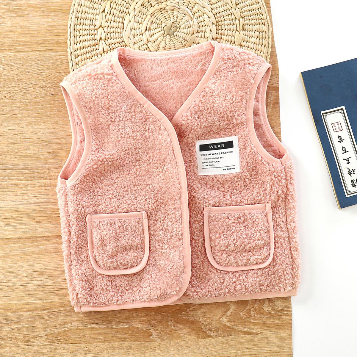 

Детский жилет Теплый жилет Модный жилет для девочек и мальчиков 120cm