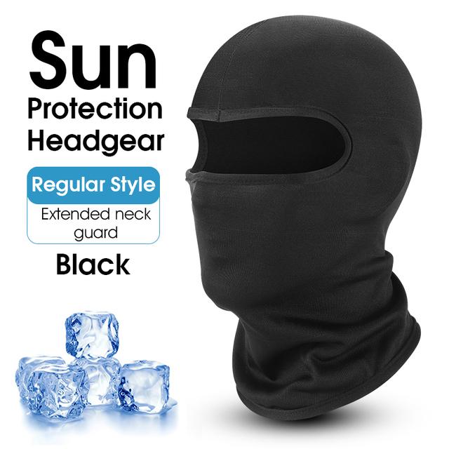 

Кепка, летняя крутая спортивная Балаклава, защита от солнца и ультрафиолета, велосипед, мотоцикл, анфас, головные уборы, мужские шапки для рыбалки