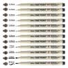 Cross-Stitch Needle Pen: 12 Line Widths, Fine Liner, Water-Based Manga Sketch Pen