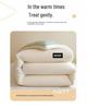 Thickened Warm Quilt Comforter - Soft, Skin-Friendly, All-Season Bedding for Student Dorms