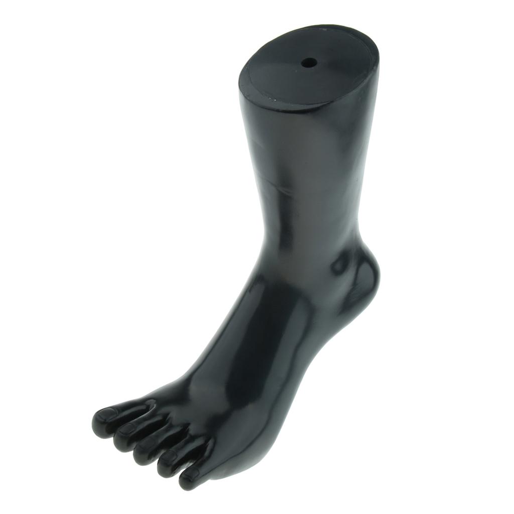 2PCS Female Foot Sock Sox Display Mold Short Stocking Mannequin White Human Foot Display Mold Jewelry Anklet Socks Display Mold