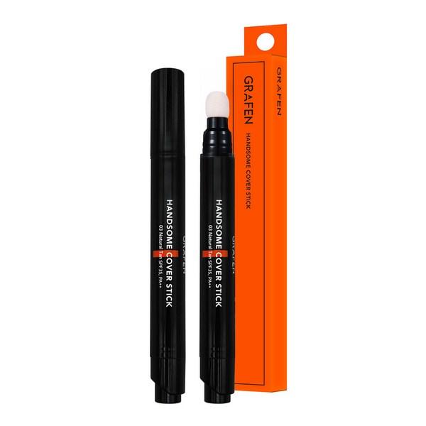 

Мужской чехол-карандаш Graphene Handsome Cover Stick 3,5 г, нет. 3 Natural Tan, 1 шт., лучшая мужская косметика Кореи