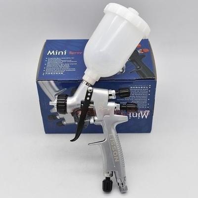 Mini Pistolet à Peinture Portable Alimentation par Gravité Godet 250ml Pulvérisateur de Peinture Buse 1.2mm Équipement de Peinture Maniable