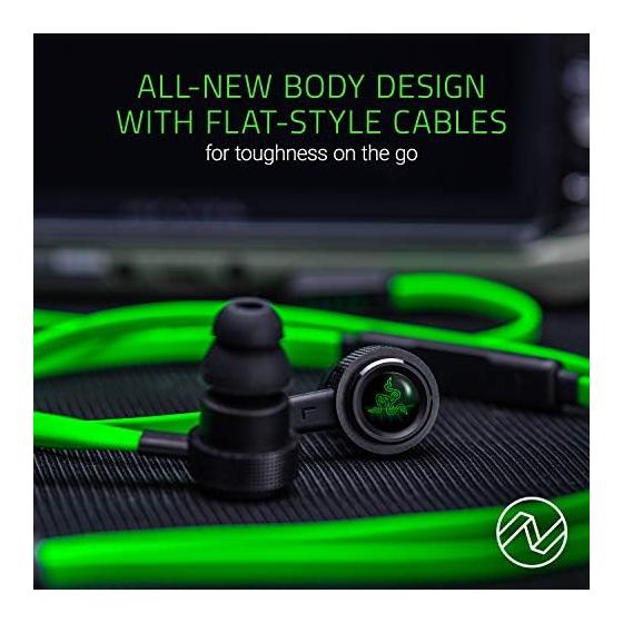 אוזניות גיימינג Razer Hammerhead Pro V2 עם מיקרופון [ייבוא מקביל]