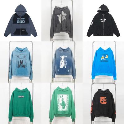 Unisex Oversized Hooded Sweatshirt With Vintage Letter Print Streetwear Casual Long Sleeve Top