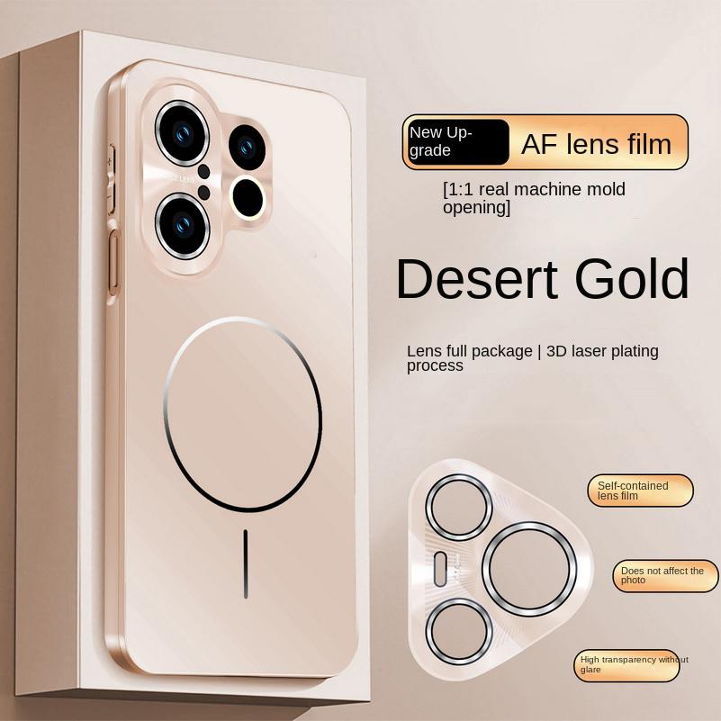 

Micro-frosted ice feeling Explosion-proof All-inclusive Lens Magnetic Case For VIVO X200 FE vivo S30 s30 Pro Mini protect Cover vivo X200 FE