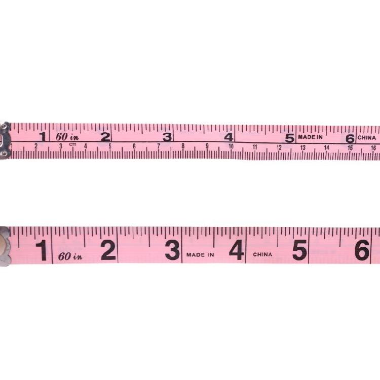Soft Tape Measure Double Scale Body Sewing Flexible Ruler for Weight Loss 60in