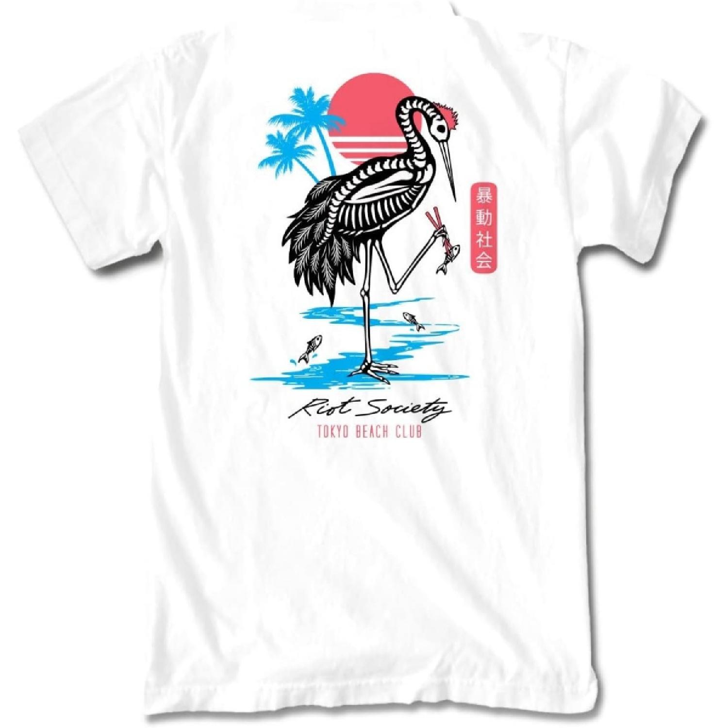 

Riot Society Men s Short Sleeve Graphic Fashion T-Shirt(1) XXXXXL білий