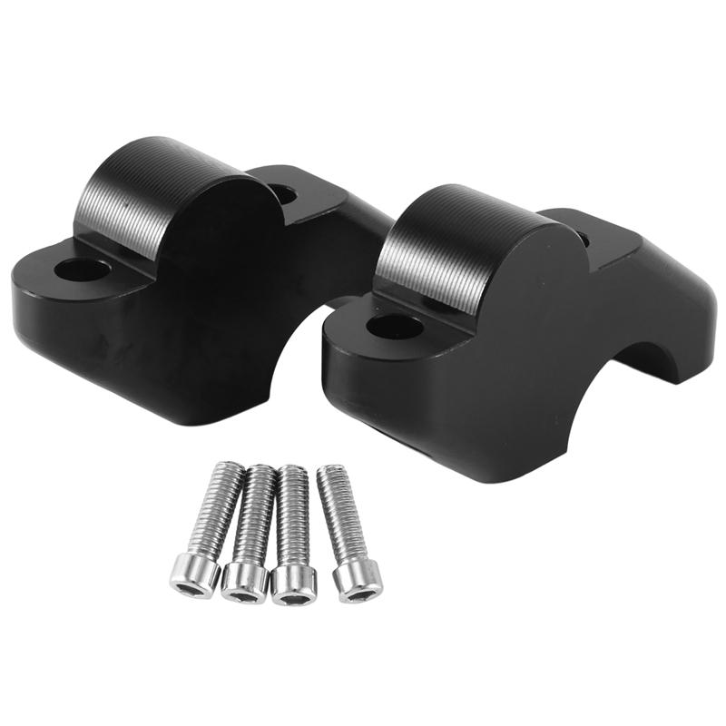 Motorcycle Handlebar Riser Parts Accessories For Aprilia Tuono 660 V4 900 Dorsoduro 2017- (Black)