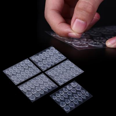 5 Sheets/24Pcs Double Sided False Nail Art Adhesive Tape Glue Sticker Diy
