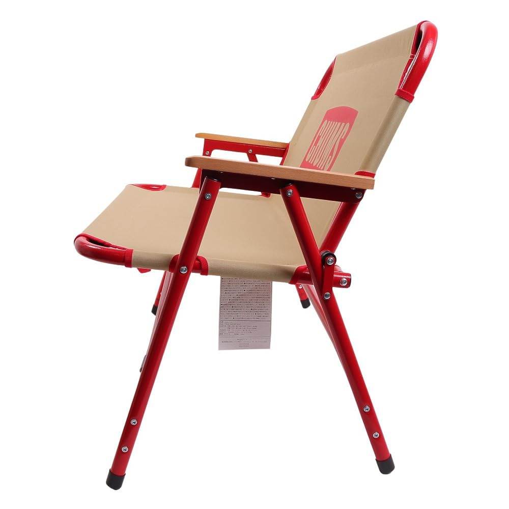 CHUMS Chums Back with Bench H73 x W110 x D40cm Beige/Red CH62-1752-B044-00