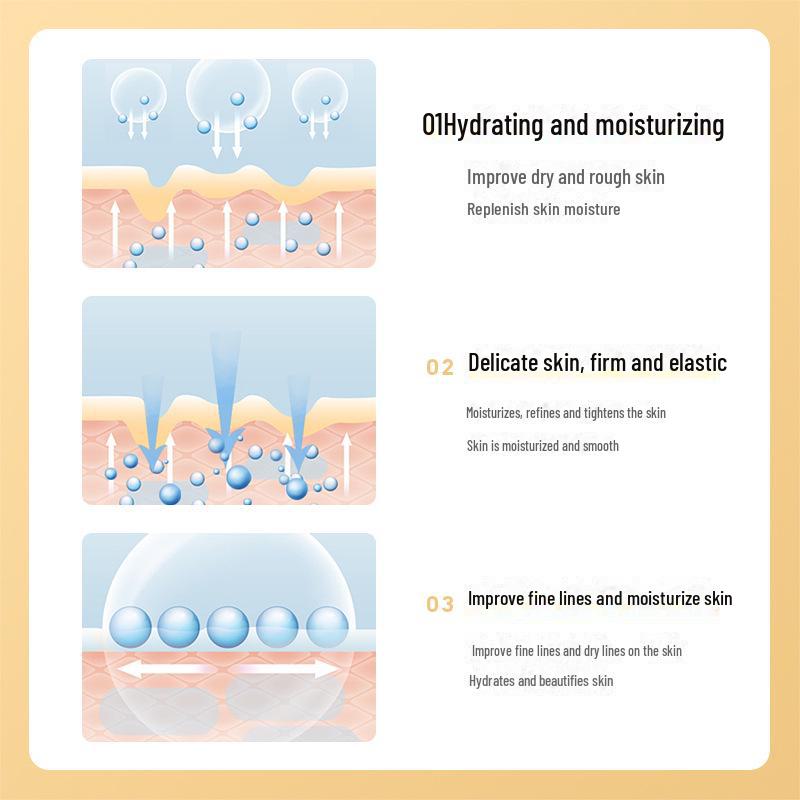 Pleťové sérum s retinolem a placentou: Hydratační, vyživující, omlazující a rozjasňující pleťový krém.