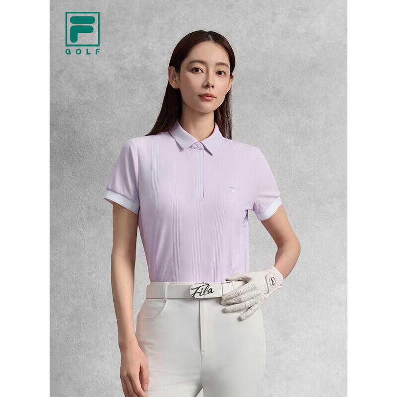 

FILA Women s Knitted Short Sleeve Golf Polo Shirt S