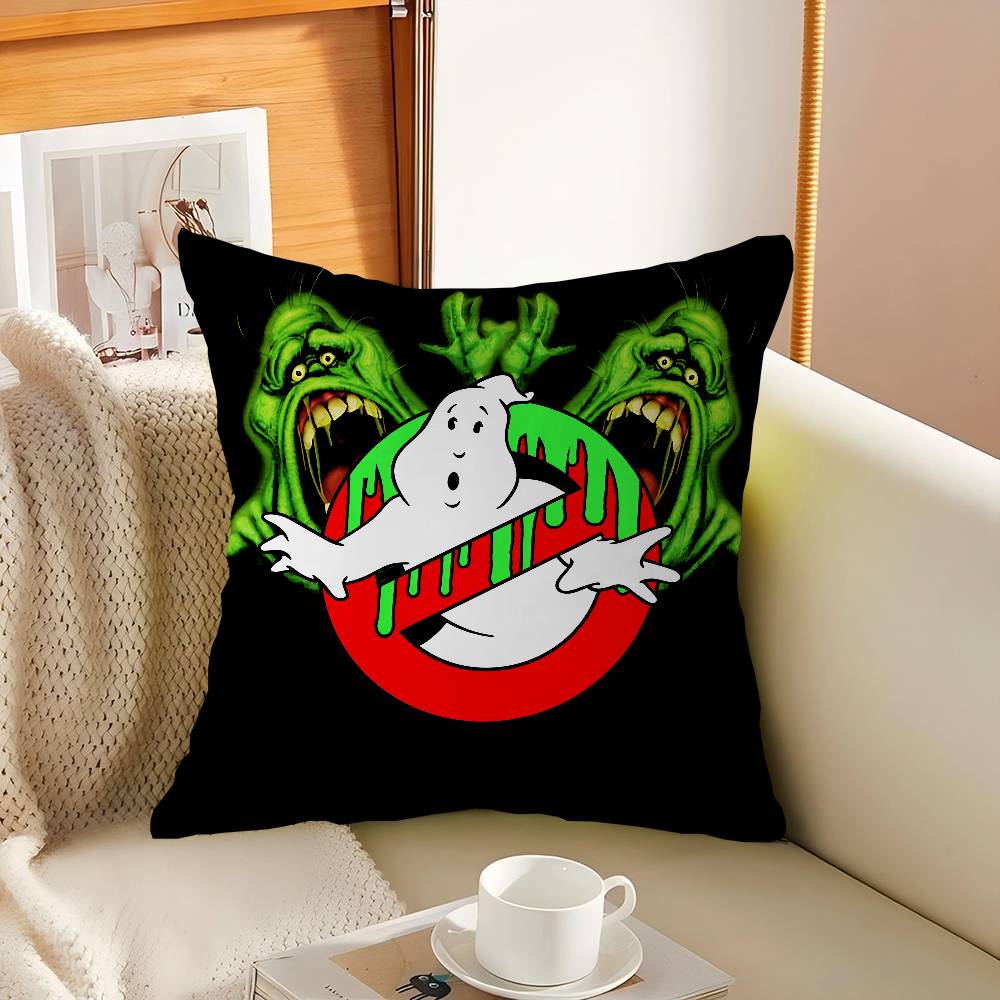 

Ghostbusters LOGO Pillow Gift Home Office Decoration Pillow Bedroom Sofa Car Cushion CoverPillow Case 16x16Inch