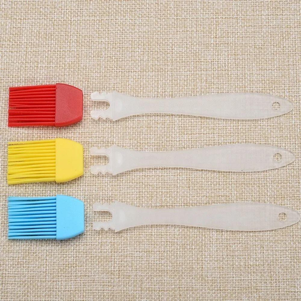 1Pcs Barbecue Barbecue Brush High Temperature Resistant Baking Brushes Durable Silicone Oil Brush