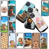 Casing for Apple iPhone 17 Pro XS Max Air 6 7 8 Plus 5 + SE 2022 SE2 16E Phone Cover Protective Case Cartoon Capybaras
