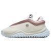 MIHARA YASUHIRO X FM7 FM Cow Leather, Textile Comfortable Low Top Chunky Sneakers Women's White Brown F12W114136FWA