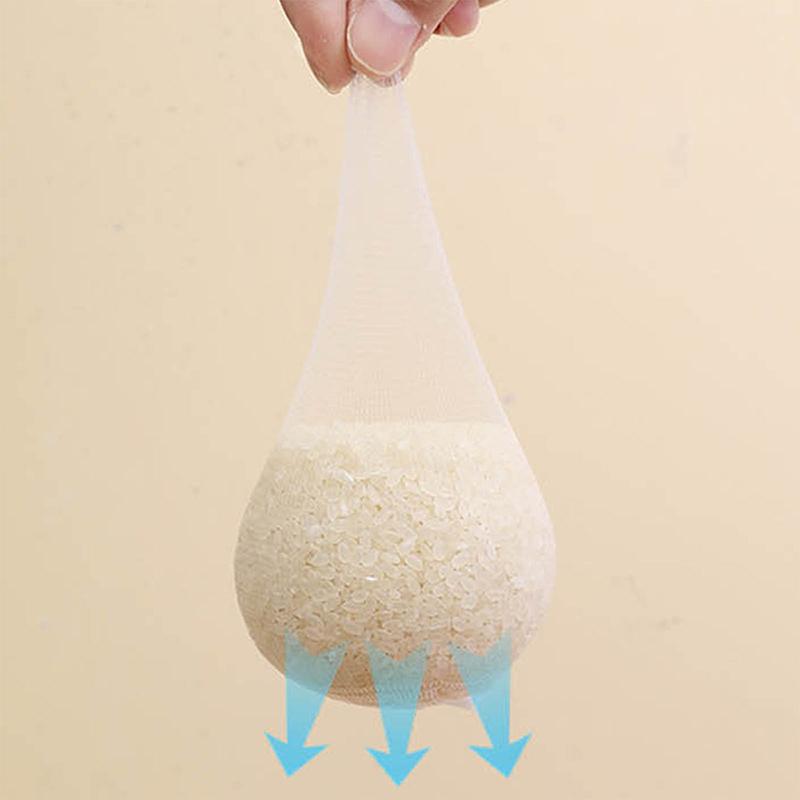 100Pcs Drain Hole Mesh Bag Cleaning Strainers Net Sink Strainer Garbage Bag Anti-Blocking Disposable Sink Net Portable Kitchen