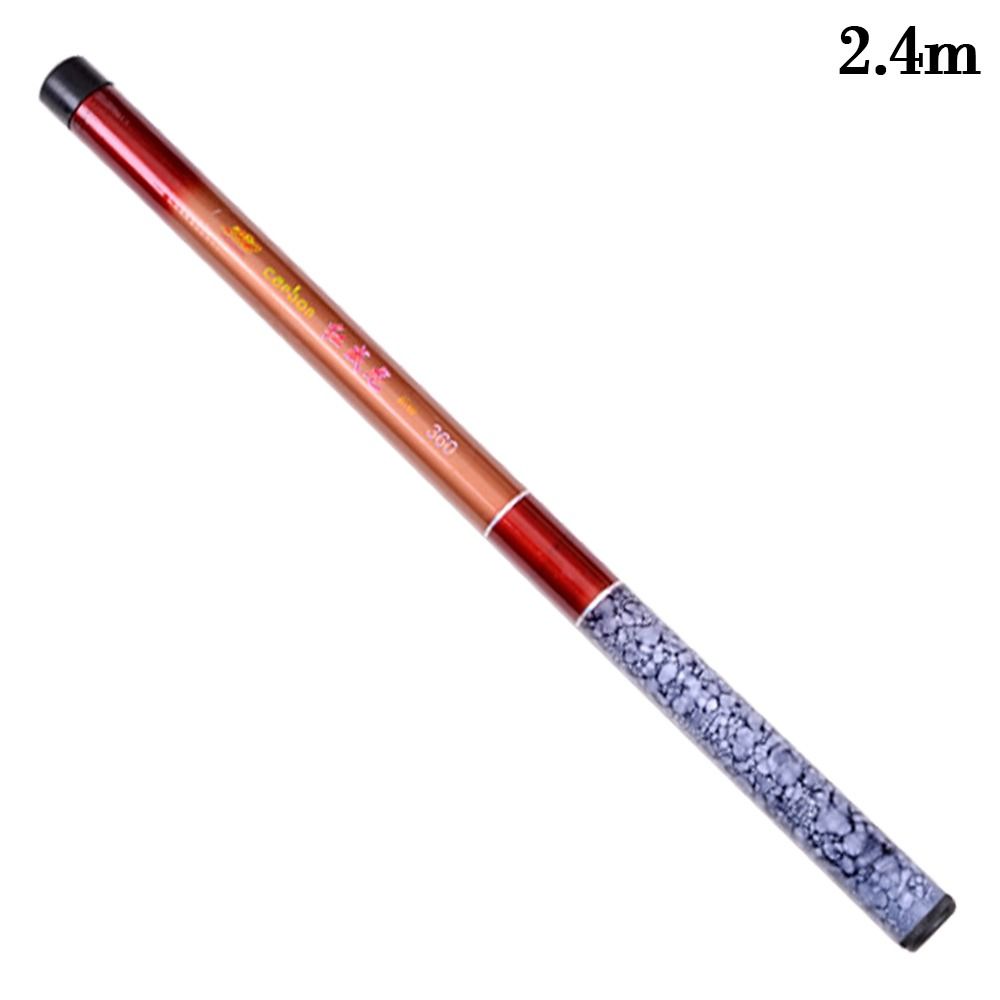 FRP Tragbare Angelruten Tackle Ultraleichte Teleskop-Angelrute Reise Bach See Handrute Karpfen Feeder