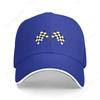 Flag FIA World Championship Washed Unisexs Baseball Cap Outdoor Trucker Snapback Caps Dad Hat Golf Hats