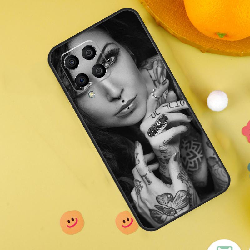 Sexy Tattoo Girl Case For Samsung Galaxy M31 M32 M12 M52 M21 M15 M55 M56 M36 M16 M06 M13 M33 M53 M14 M34 M54