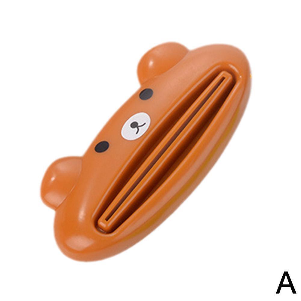 5 Stück Tierform Zahnpasta Squeezer Kosmetiktuben Spender Cartoon 4R6T Kopf K9M8