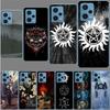 Supernatural Symbol Phone Case For Redmi 12 13C 12C 15C 15 9 Power 10 Prime+ 10C 10A 9T 9C 9i 9AT 9A Sport A5 K50 K30 60 Ultra T