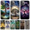 Tree of Life Space For iPhone 17 Air 16 15 14 Plus 13 Mini 12 11 Pro Max Phone Case 16E 7 Print 8 SE Fundas Cover Soft Coque 16
