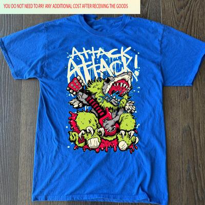 Hot Rare Attack Attack Band Gift For Fans Blue S5XL Shirt BB606 Unisex T-Shirt
