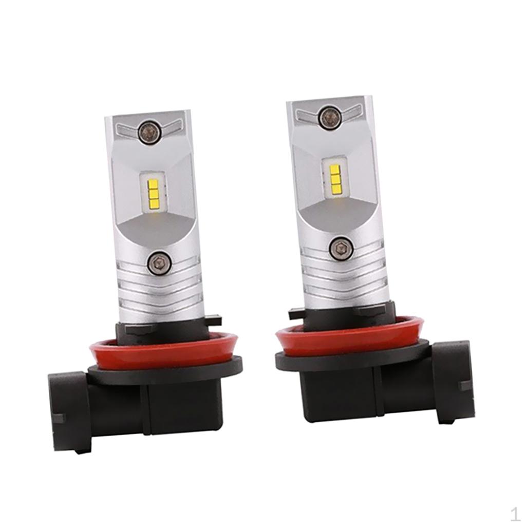 

2 Pieces Car Headlamps LED Headlight Bulb 900LM 60W Universal H8
