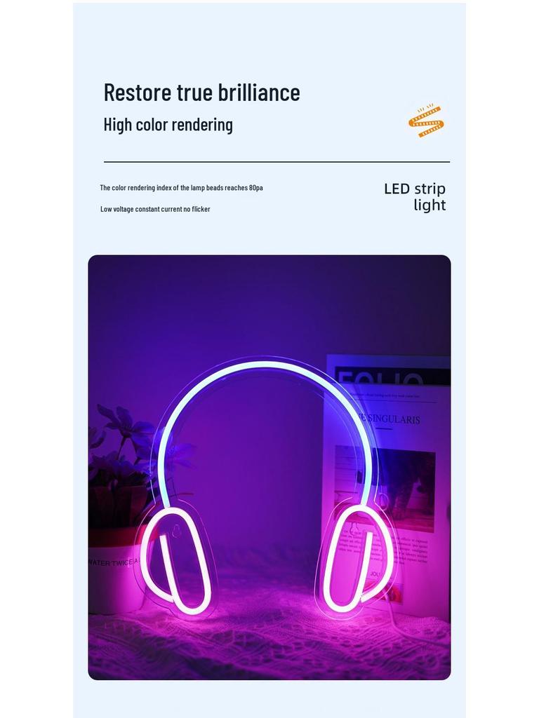 Creative Unicorn LED Neon Night Light - Perfect for Bedroom Ambiance