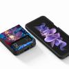 Genshin Impact Game Case für Samsung Galaxy Z Flip 4 Z Flip 3 5G ZFlip3 ZFlip Flip3 ZFlip4 zflip Schutztasche Schwarze Abdeckung