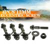 4Pcs 12mm 10.9 Level Screw Camber Bolt Car Wheel Alignment Camber Bolt Arc Screw Eccentric Screw Metal Adjustment Repair Tools
