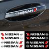 Stílusos Ajtókilincs Fényvisszaverő Matricák Vinil Dekoráció Nissan Sentra Altima Versa Bluebird Sunny Maxima X-Trail Pathfinder Murano Armada Kickshez