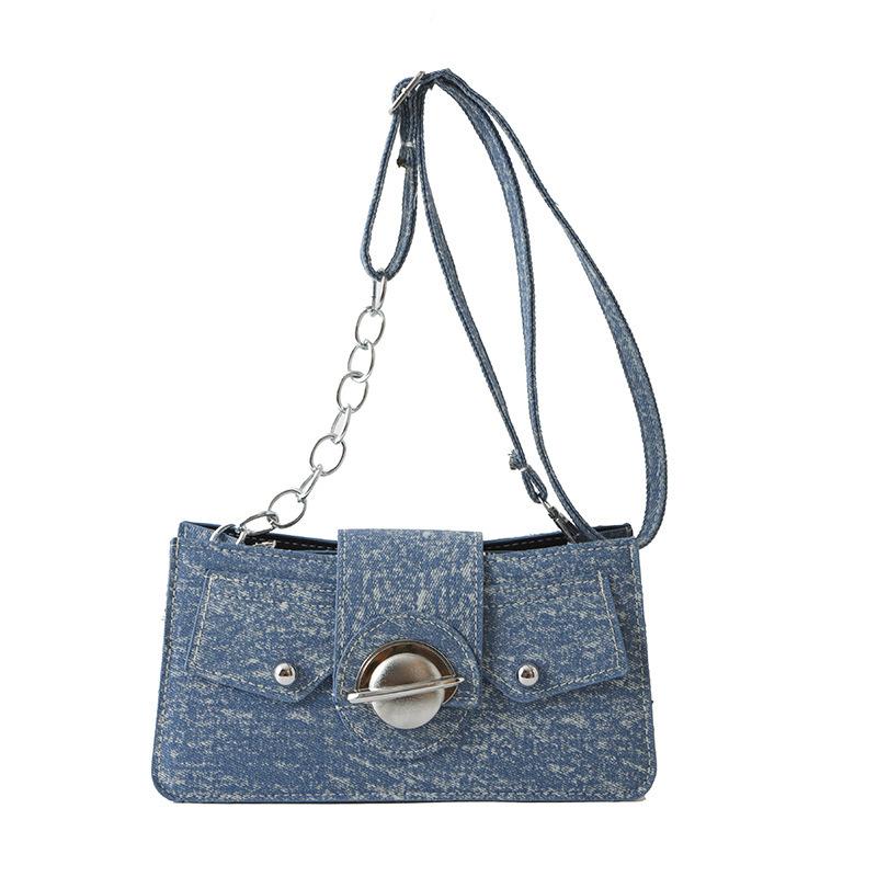 This Year's Popular Small Bag 2025 New Spring Simple Casual Messenger Bag Simple Casual Small Square Bag Shoulder Bag