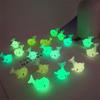 Luminous Little Whale Marine Animal Ornament Mini Pendant Fish Tank Decoration Landscape Craft Desktop Decoration