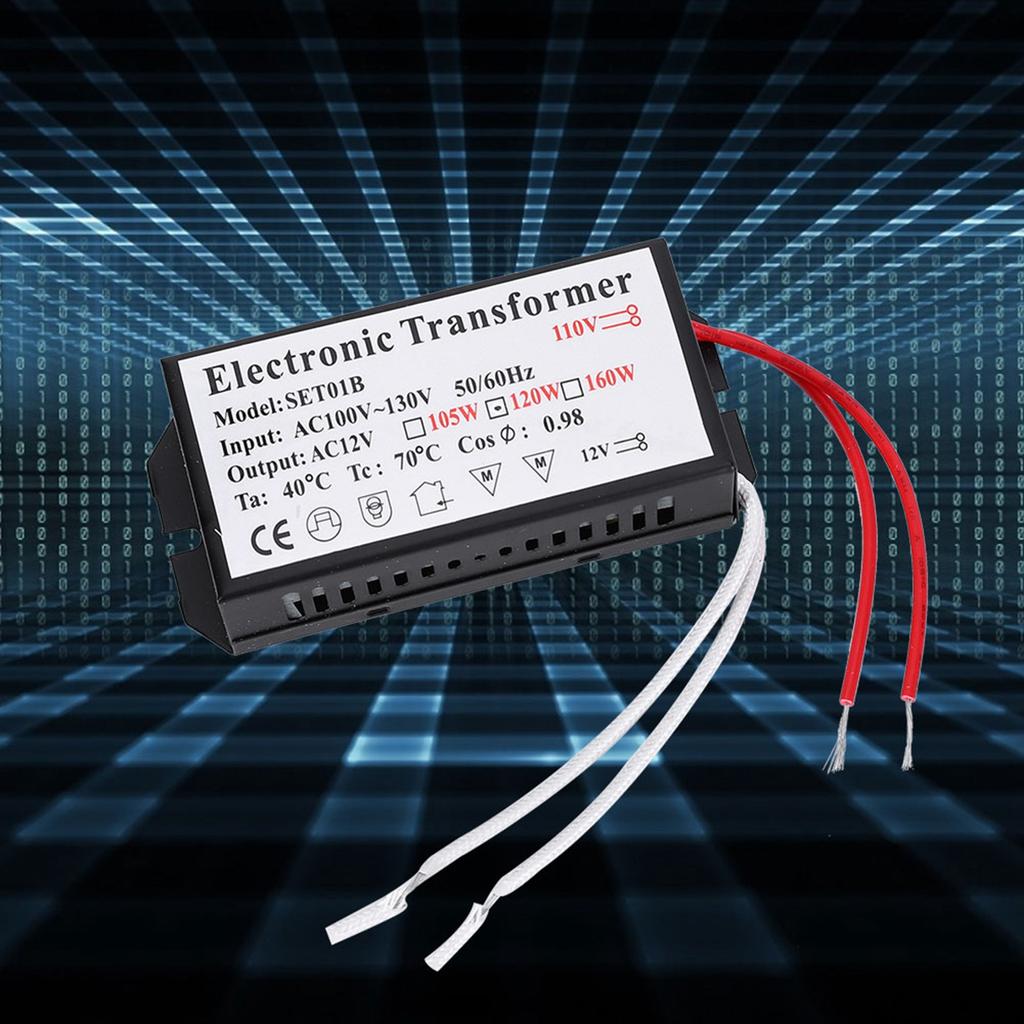 Voltage Converter 110V to 12V Electronic Transformer Voltage Converter Smart Power Supply Driver Power Electronic Transformer