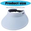 Outdoor Sun Protective Hat for Women Breathable Hollow Top Design Wide Brims Hat for Various Activity Fishing Cycling