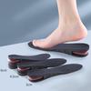 1 par de palmilha de sapato invisível respirável removível para torná-lo mais alto e confortável, aumentando a altura, almofada de ar, palmilha de calcanhar para homens e mulheres