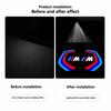 NTSM5 Motorcycle Sticker/LED Car Door Logo Welcome Lights Auto Laser Projector Lamp For BMW M E46 E90 E60 F30 F10 G20 E87 E92 E91 X5 6