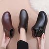 Fashion Women's Ankle Boots Winter Cotton Shoes Plush Comfort Anti Slip Warm Short Boots Waterproof Outdoor Cold Proof Cotton Boots 2025