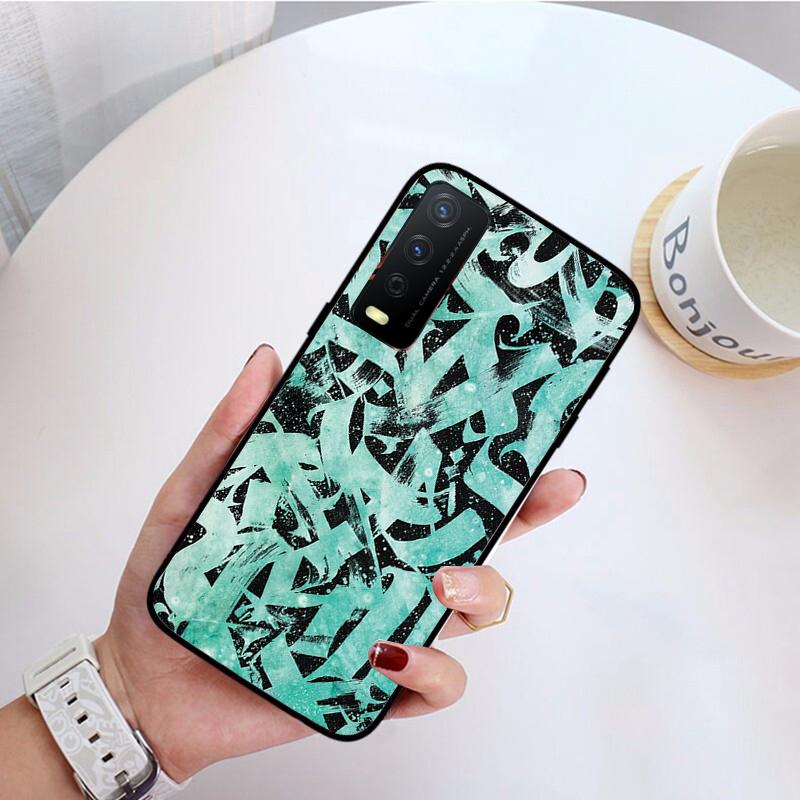 Pokras Lampas Art Graffiti Pouzdro na telefon pro VIVO Y31 Y21 Y70 Y21S Y20 Y72 1907 Y12 Y11S Y53S Y33S Y55 Y76 Y51 Y15S Y01