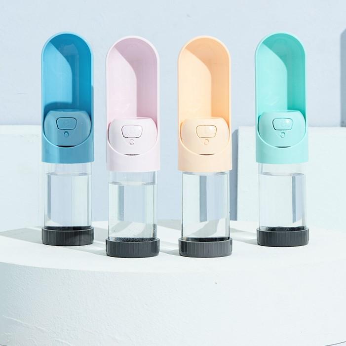 

Чашка для воды для домашних животных Собака на открытом воздухе Портативная бутылка с водой Бутылка для воды Питьевое устройство Диспенсер для воды на открытом воздухе с фильтром