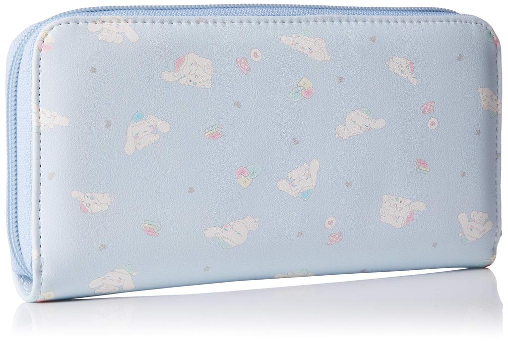 Wallet Long Wallet Round Zipper Sanrio Cinnamoroll Blue [Aldi] Women's CN3-11BL