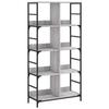 VidaXL Bibliothèque sonoma gris 78,5x33x153 cm bois d'ingénierie 835257