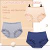 3Pieces/Lot Plus Size Comfortable Pure Cotton Women's Panties Lace Edge Cotton Crotch Panties Underwear Briefs