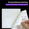 SW 100PCS Self Adhesive Anti-collision Silicone Particles Door Stopper Damper Buffer Furniture Pads Cushion Mute Protective Pad