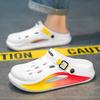 Summer New Thick-soled Shit-stepping Hole Shoes Non-slip Outer Wear Tourism Seaside Wading Beach Shoes Two Wear Cool Slippers